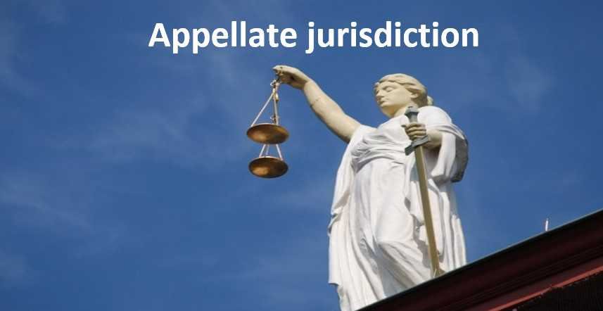 Appellate jurisdiction of the supreme court