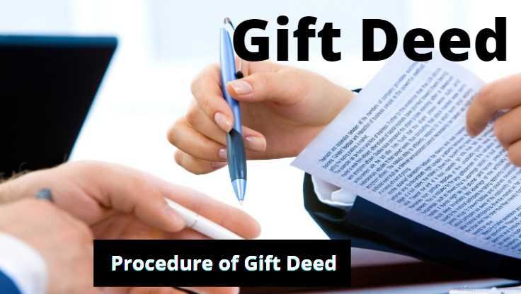 Procedure of Gift Deed