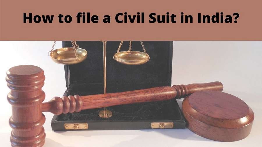 How to file a civil suit in India